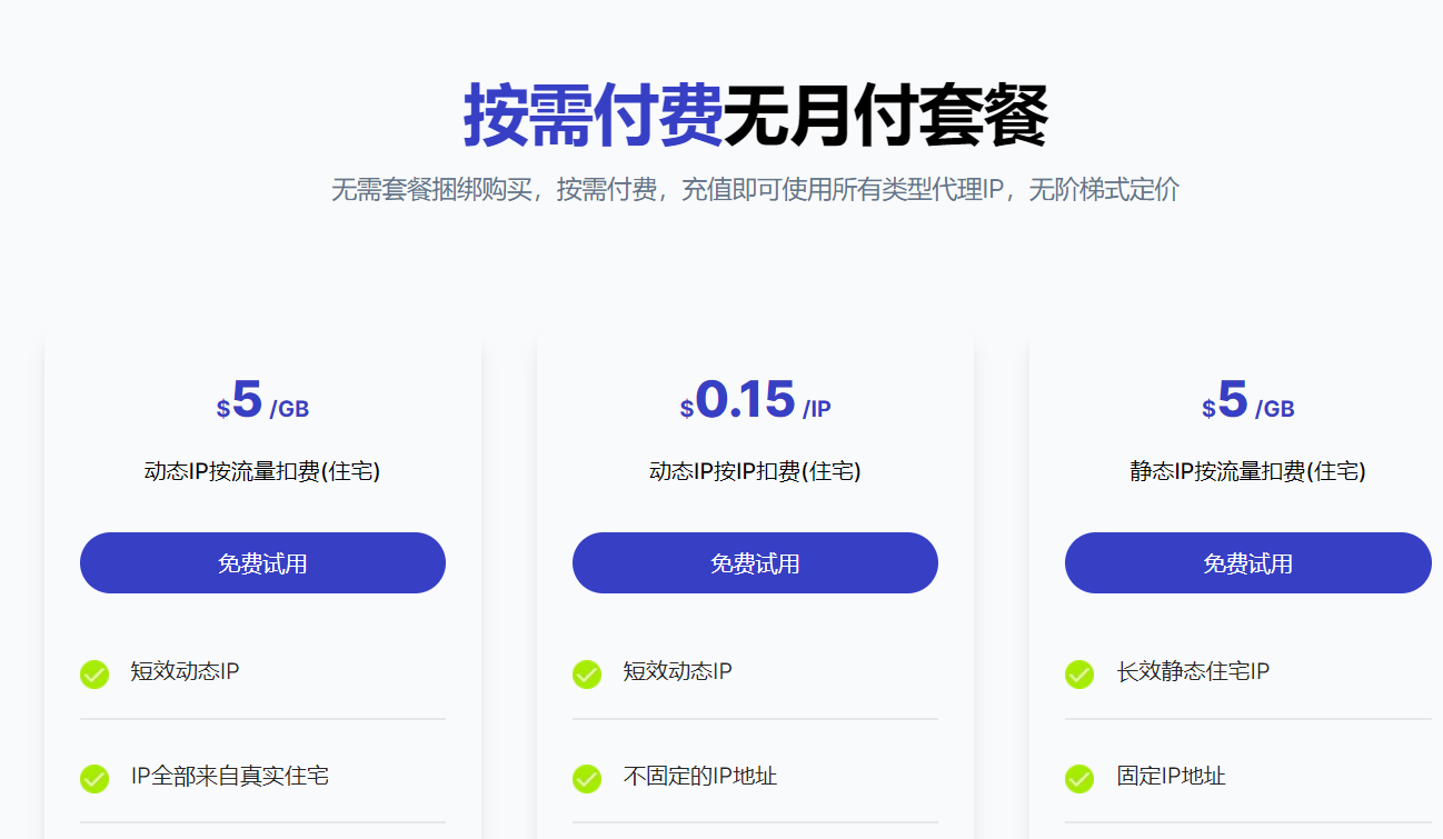 海外IP代理服务商测评推荐