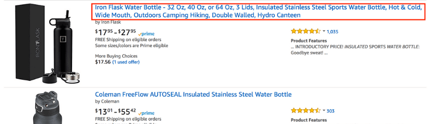 亚马逊产品标题模版有哪些,产品标题怎么优化?