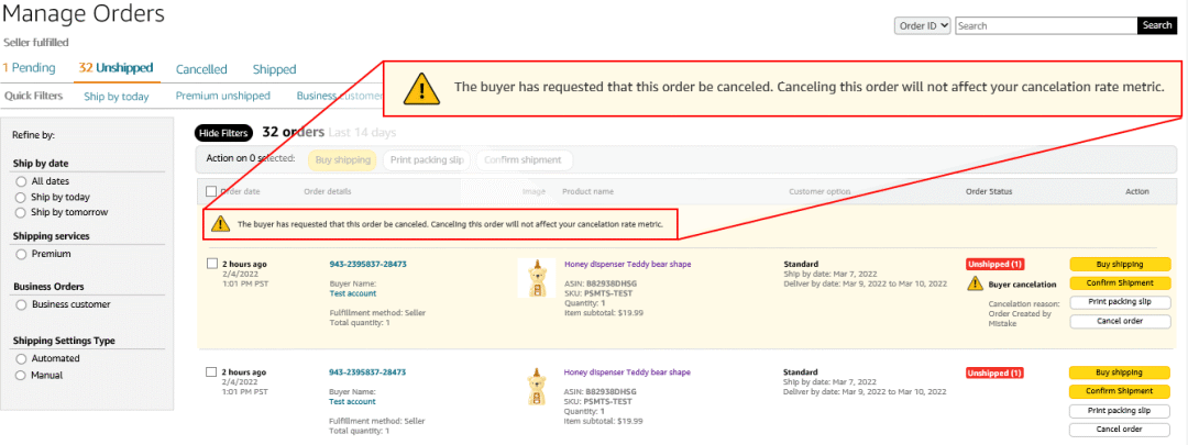 亚马逊取消未付款订单怎么做?步骤介绍