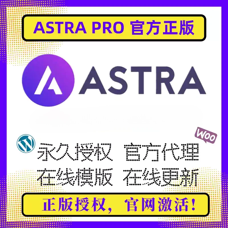 Astra PRO主题，官方正版，永久授权，WordPress主题