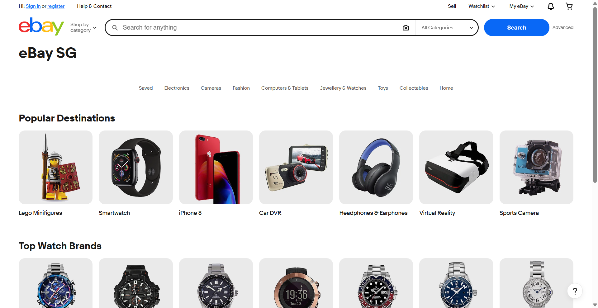 eBay新加坡站